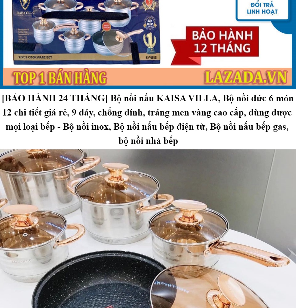 Bộ Nồi Đức 6 Món