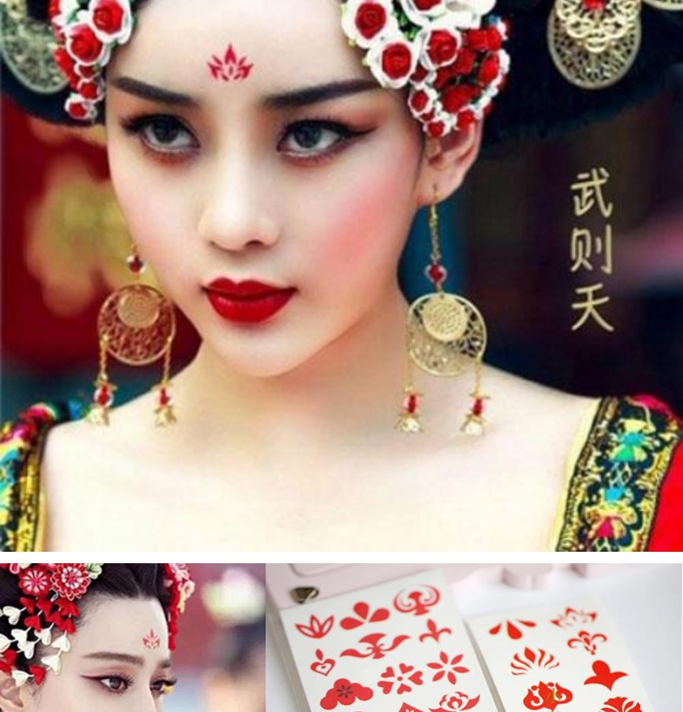 Dân trí  Bộ phim truyền hình Tân Võ Tắc Thiên được phát sóng trên  truyền hình Trung Quốc đang thu hút sự qu  Arte geisha Arte japones  Fotografía de la cara