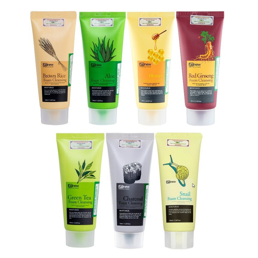 Sữa Rửa Mặt Trà Xanh Ngừa Mụn Benew Green Tea Foam Cleansing 100ml, Không Gây Kích Ứng Phù Hợp Mọi Loại Da.