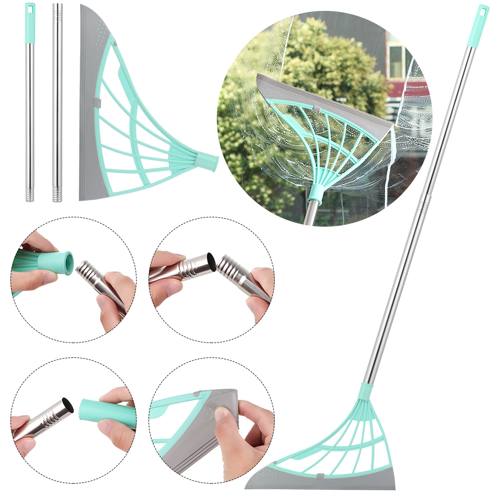 CHỔI QUÉT NƯỚC NHÀ TẮM SILICON - CHỔI QUÉT NHÀ NHỰA MỀM ĐA NĂNG- CHỔI GẠT NƯỚC CÂY LAU NHÀ SILICON BÓP DỤNG CỤ VỆ SINH RỬA SÀN, LÔNG THÚ CƯNG, NHÀ BẾP VÀ QUÉT NHÀ CHỐNG DÍNH