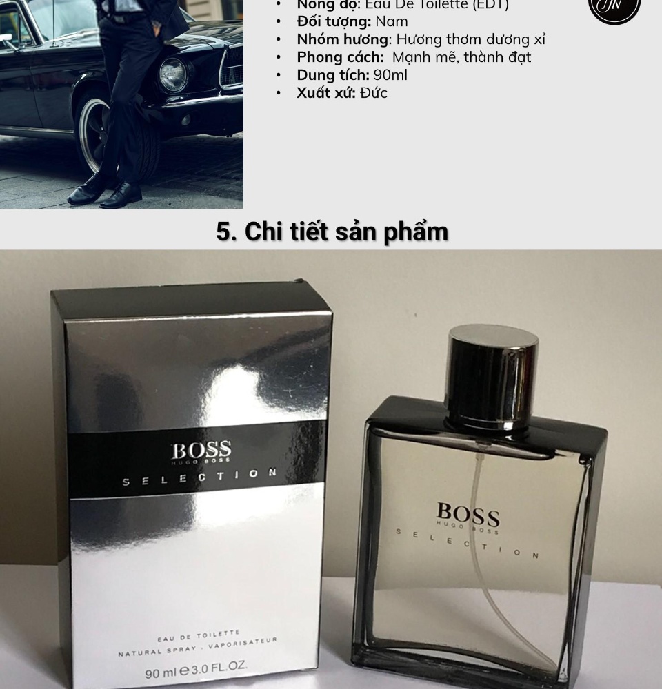 Hugo boss clearance selection 90ml giá