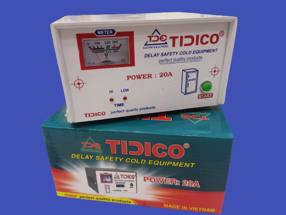 Với bộ bảo vệ tủ lạnh Delay 25A Phico giúp tủ lạnh không bị sốc gas nên bền hơn- Shop uy tín