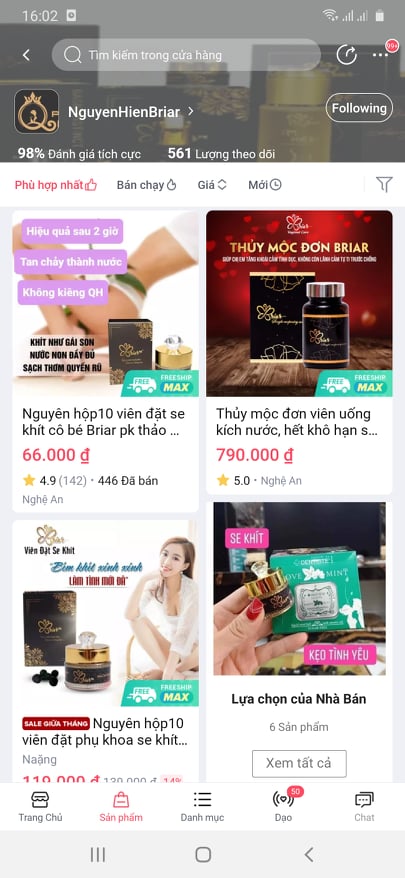 Viên đặt Briar se khít cô bé tặng Xà phòng khử thâm mông PELICAN kèm túi lưới (che tên kín đáo)