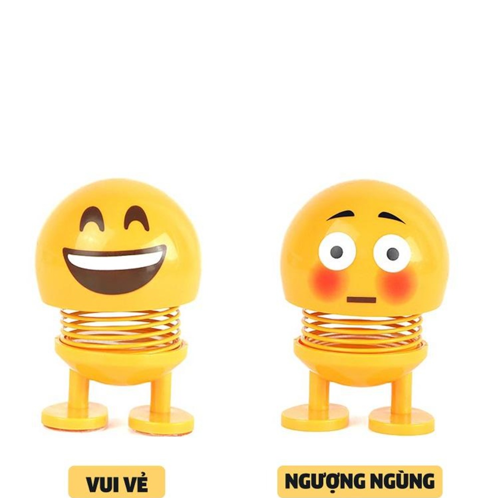 Thú nhún Emo.ji lò xo lắc đầu hình biểu tượng cảm xúc đáng yêu SP001635 - Thị trấn đồ chơi 4