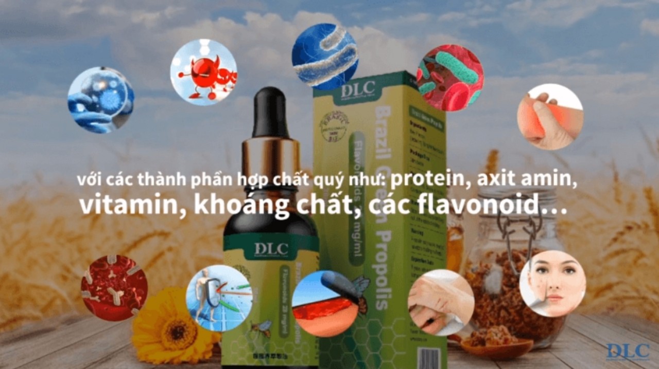 Feeship+voucher 30k KEO ONG XANH BRAZIL DLC- KHÁNG SINH TỰ NHIÊN HÀM LƯỢNG FLAVONOIDS 28mg/ml TỦ THUỐC CỦA GIA ĐÌNH LÀM LÀNH, KHÁNG VIÊM, PHÒNG CHỐNG VIÊM NHIỄM ĐƯỜNG HÔ HẤP TRÊN-TAI-MŨI-HỌNG-DẠ DÀY