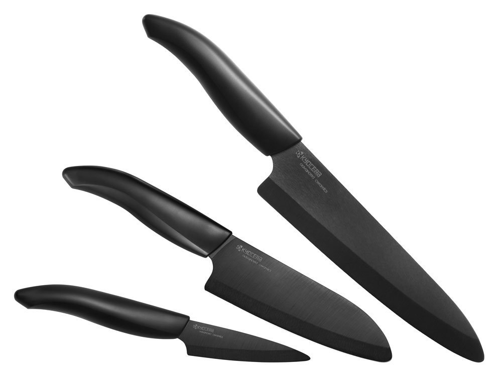 Kyocera Advanced Ceramic Revolution Series 3-inch Paring Knife, Black Blade  - Yahoo Shopping