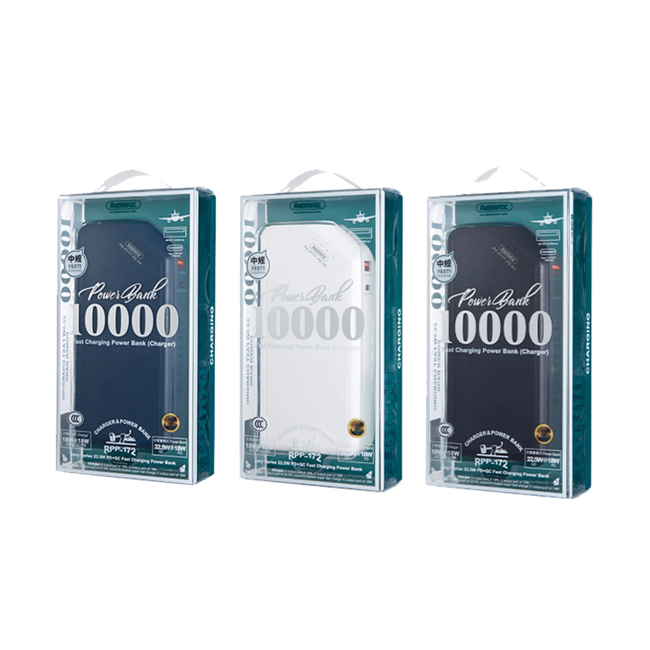 Cốc sạc đa năng tích hợp Pin Dự Phòng sạc nhanh Remax RPP-172