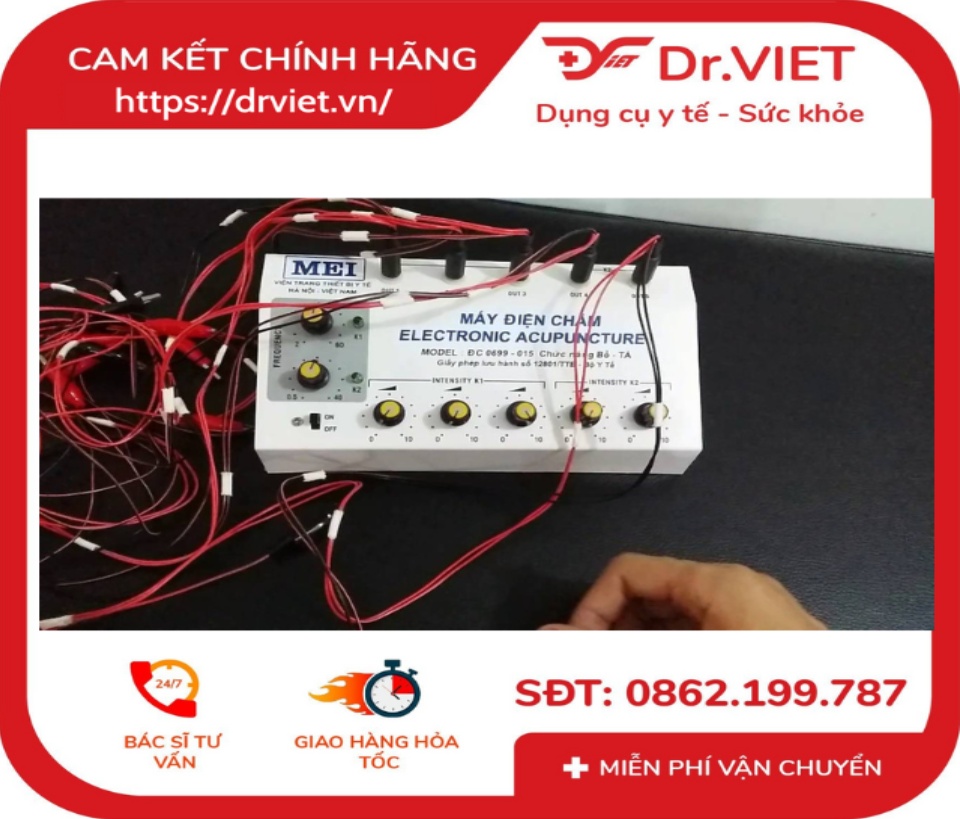 Máy điện châm 5 giắc - Hộp Vàng ĐC0699 được sản xuất đảm bảo các chỉ tiêu kĩ thuật y tế lâm sàng, an toàn và thuận lợi 58 Máy điện châm 5 giắc - Hộp Vàng ĐC0699 được sản xuất đảm bảo các chỉ tiêu kĩ thuật y tế lâm sàng, an toàn và thuận lợi