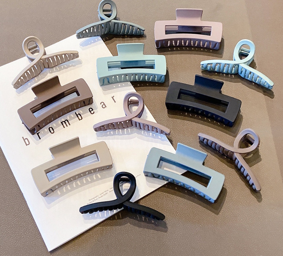 Kẹp tóc nữ Hàn Quốc càng cua kiểu mới đơn giản dễ thương xinh xắn KT01 - Phụ kiện tóc