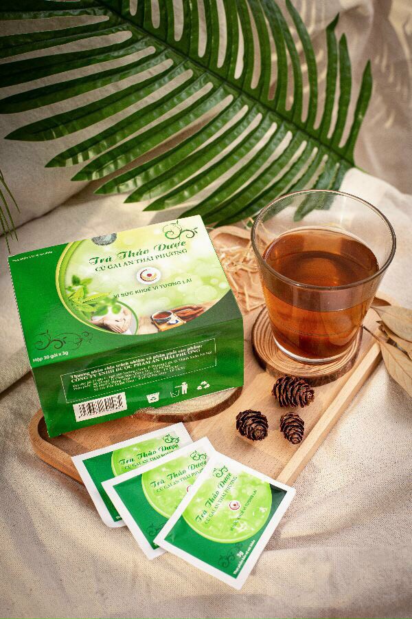 TRÀ THẢO DƯỢC CỦ GAI AN THÁI PHƯƠNG - CON KHỎE MẸ VUI