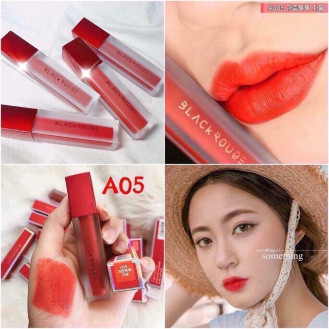 Son Kem black rouge A03 - Đỏ cam