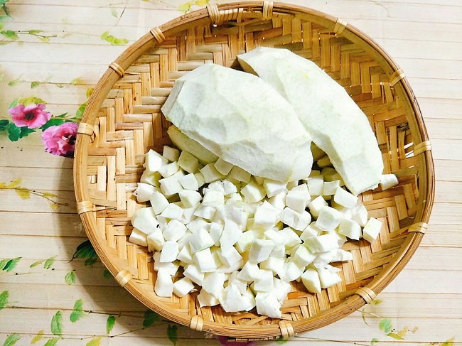 [HCM]Cùi bưởi đã khử đắng - 100g - nguyên liệu nấu chè bưởi - trà sữa