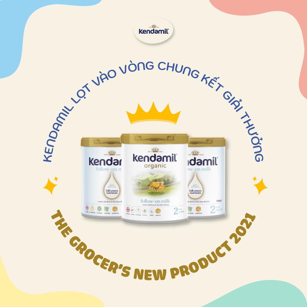 Sữa Kendamil Organic số 1 800g Công Thức Mới +HMO