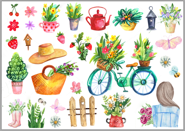 Sticker dán sổ tay, trang trí sổ dán ảnh, scrapbook, nhãn dán sinh nhật, giáng sinh