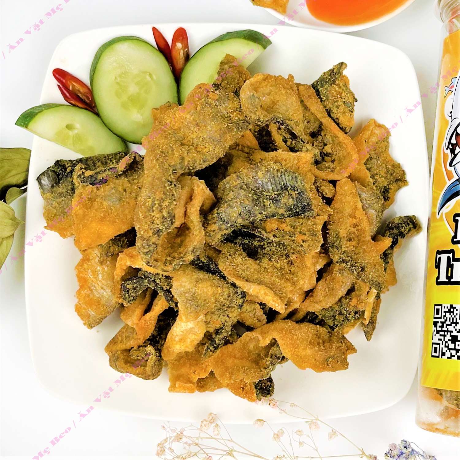 Da cá trứng muối 200gr ăn vặt cực ngon