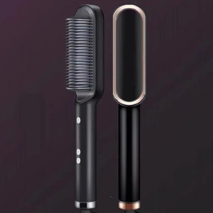 [BH 1 Năm] Lược Điện Chải Thẳng Tóc TRENDMART,lược tạo kiểu tóc Chuyên Nghiệp Và Tiện Lợi Máy Uốn Duỗi Tóc Ép- Máy uốn tóc Siêu Tốc Hàn Quốc Công Nghệ Hiện Đại
