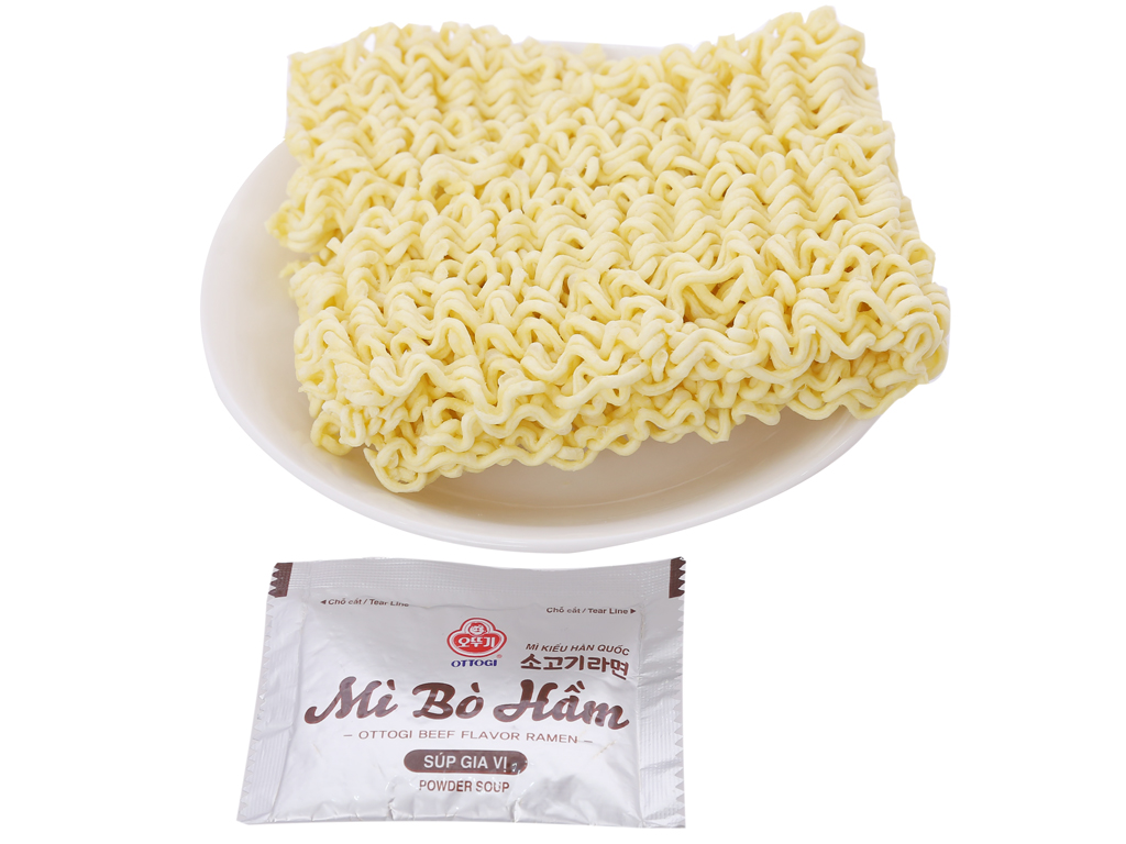 Mì Bò Hầm Ottogi Mỳ Kiểu Hàn Quốc hương vị Việt Nam nên rất dễ ăn