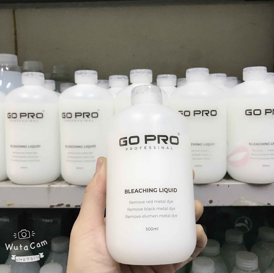 Bóc màu nhuộm bóc đỏ bóc đen GOPRO BIBOP.Bóc tách màu kim loại,màu phủ bóng,không gây hại cho tóc,không khô tóc_Hair forever