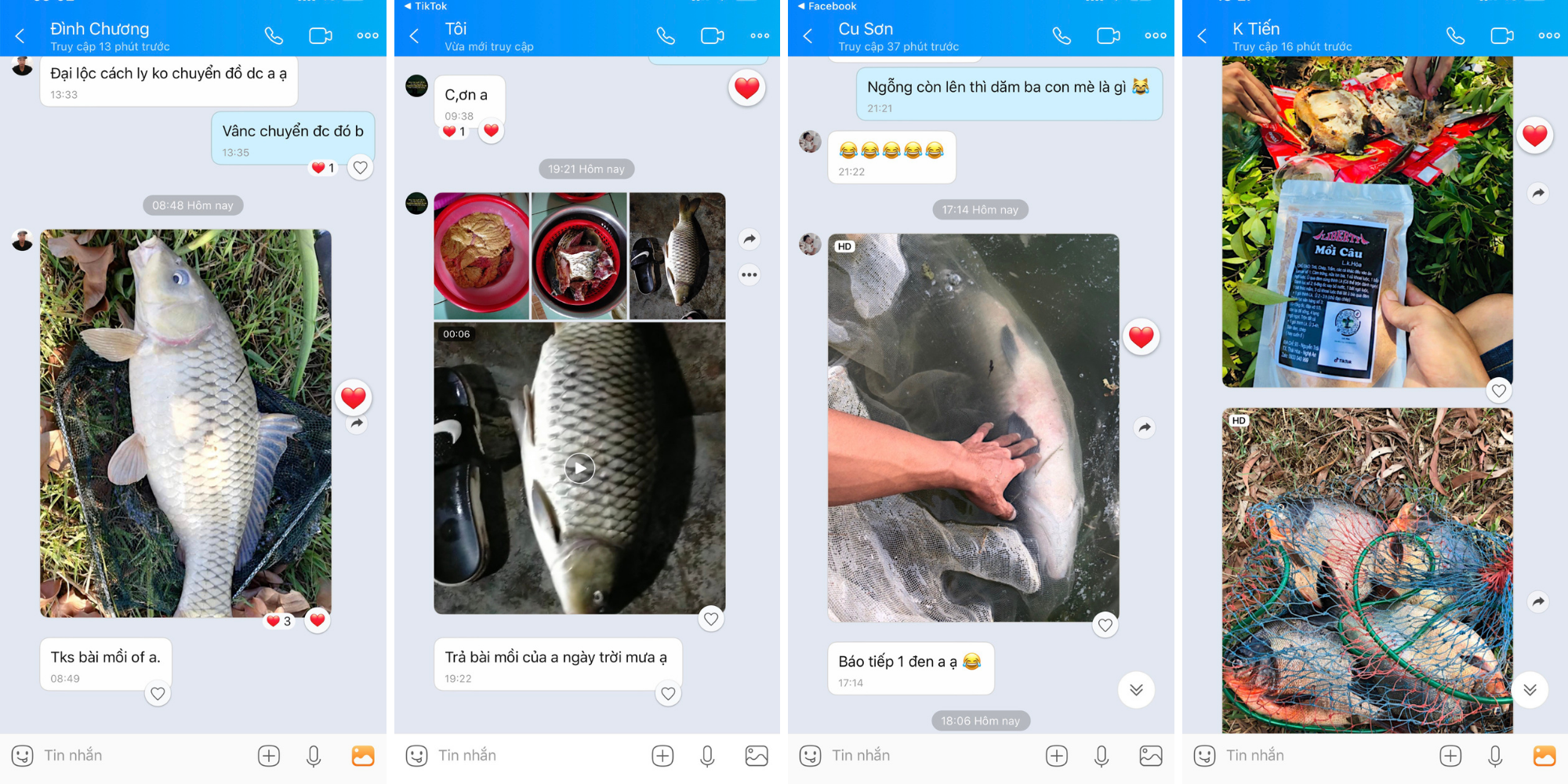 Thính câu cá LK HÒA siêu nhạy chuyên câu cá to - Mồi thính Lk Hòa dạng bột