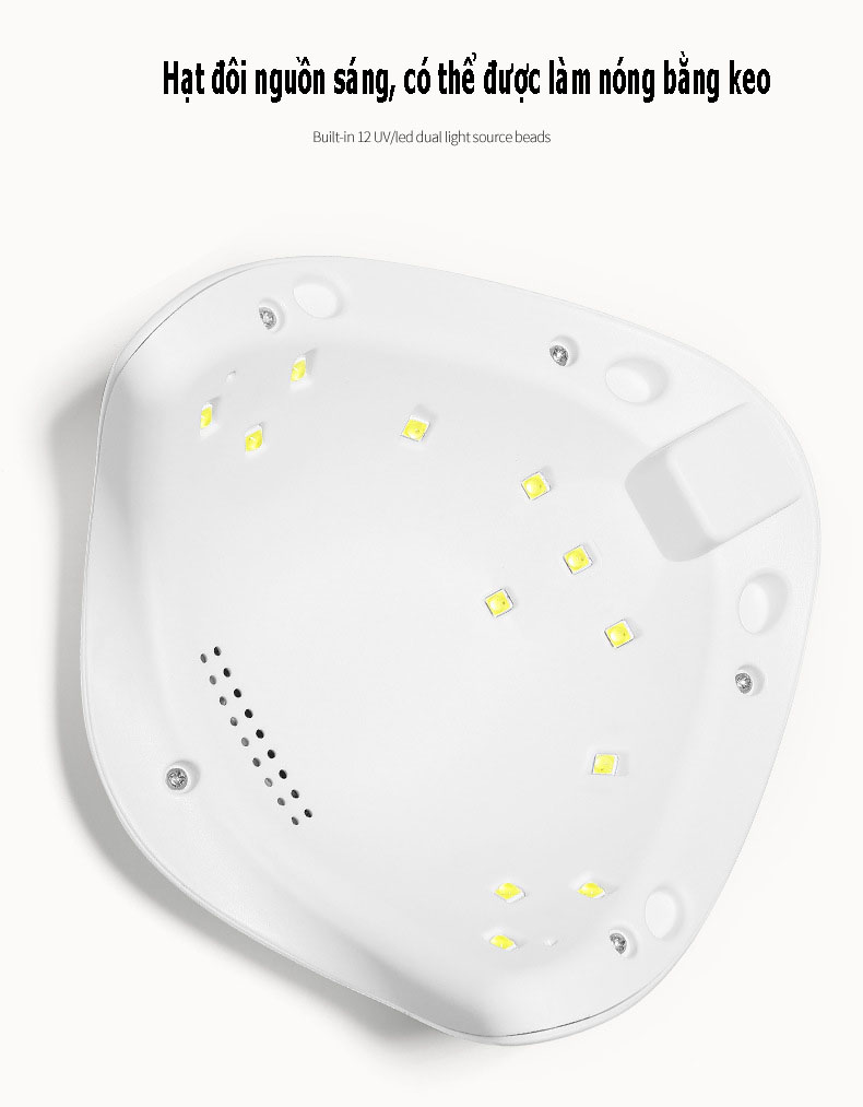 Máy hơ móng tay sơn gel Star nhanh khô, máy hong khô móng tay, móng chân 36W