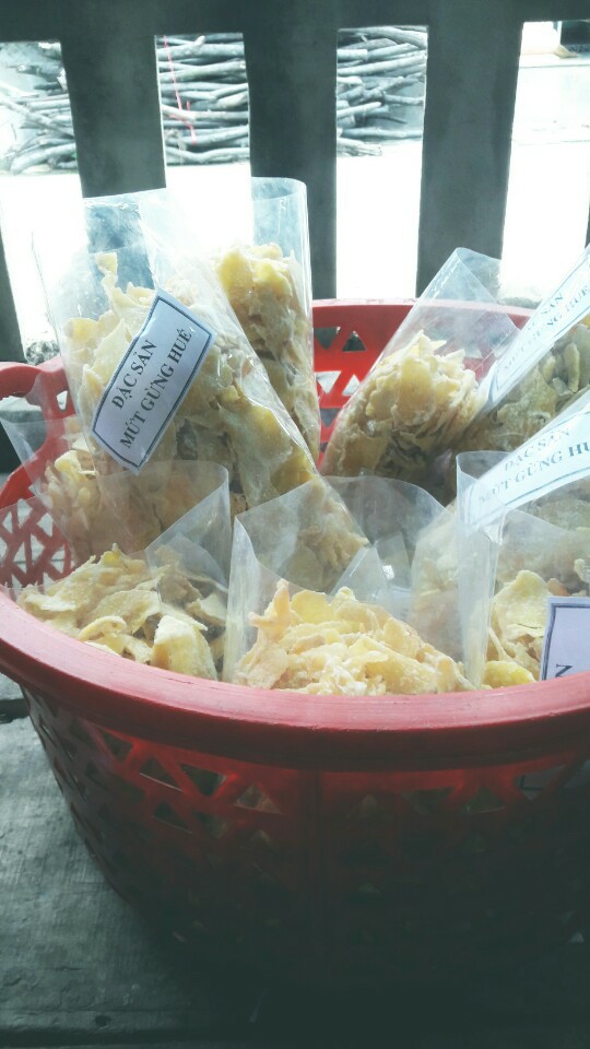 500g MỨT GỪNG HUẾ ĐẶC BIỆT THƠM NGON - Mứt gừng Huế nhà làm thủ công sạch sẽ nguyên chất