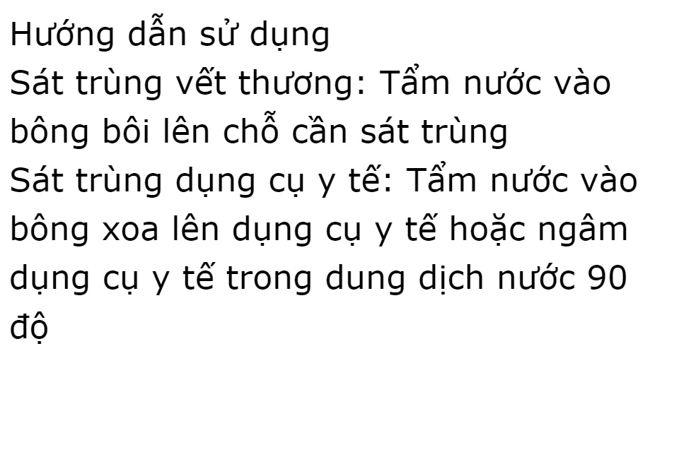 nước 90 độ Vĩnh Phúc dùng để tiệt trùng các dụng cụ y tế, sát trùng vết thương ngoài, sát khuẩn tay, vệ sinh hiệu quả diệt khuẩn, diệt khuẩn dụng cụ y tế, bề mặt trong y tế - DrViet 65 nước 90 độ Vĩnh Phúc dùng để tiệt trùng các dụng cụ y tế, sát trùng vết thương ngoài, sát khuẩn tay, vệ sinh hiệu quả diệt khuẩn, diệt khuẩn dụng cụ y tế, bề mặt trong y tế - DrViet