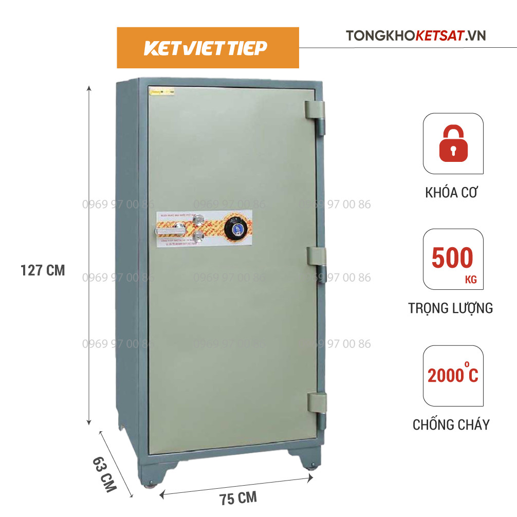 Két sắt ngân hàng BMEC K650 Khóa cơ đổi mã nặng 350kg cỡ lớn bảo mật tốt độ chống cháy cao bảo hành 5 năm (miễn phí giao hàng)