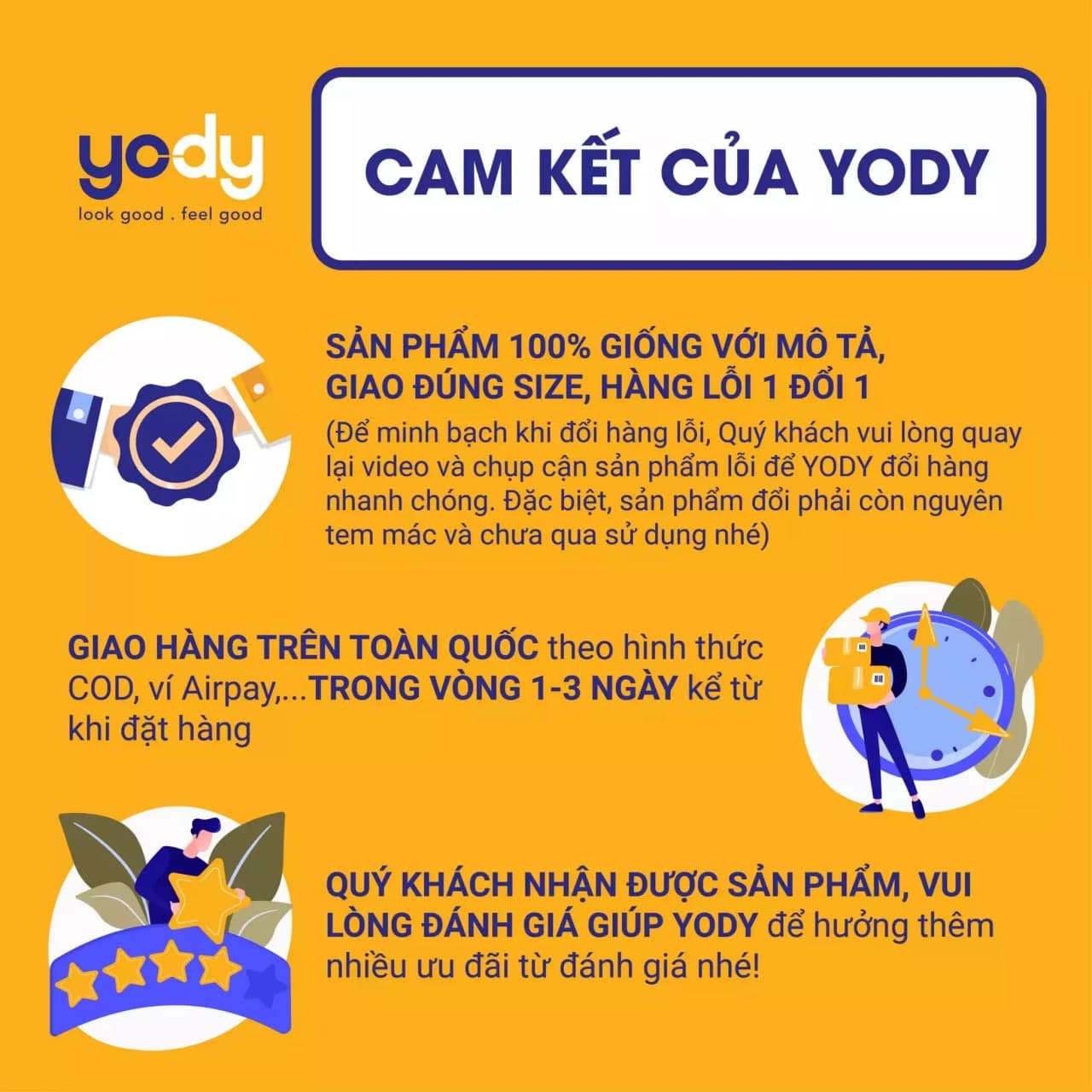 Set 3 khẩu trang YODY chất liệu cotton kháng bụi ngăn UV an toàn sử dụng nhiều lần KTR3003