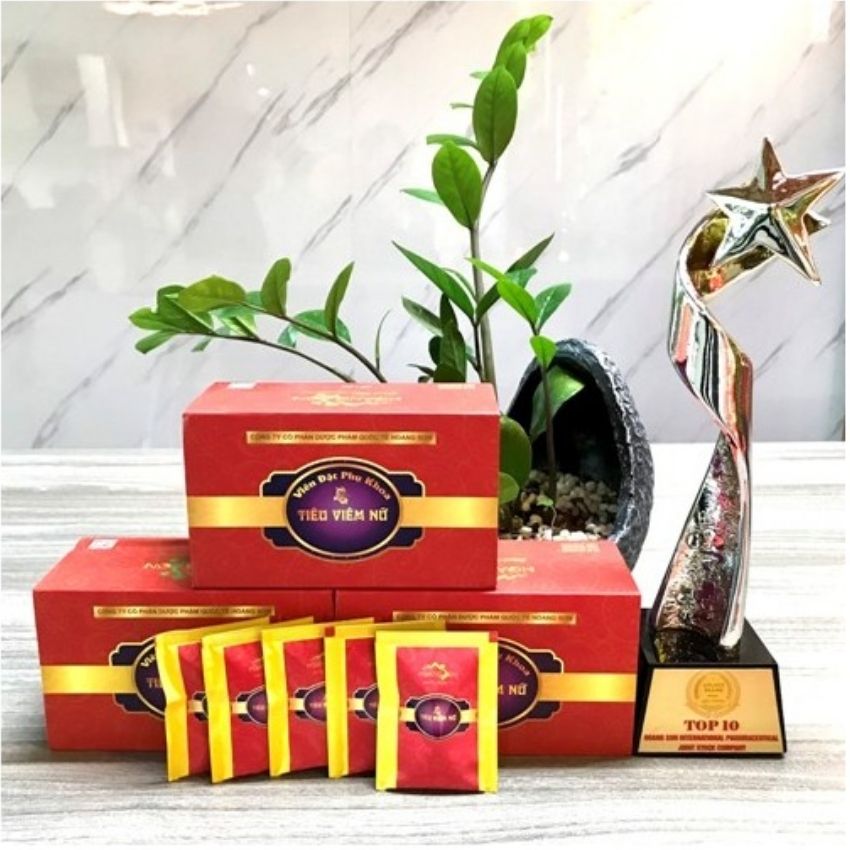 Combo viên đặt phụ khoa Tiêu Viêm Nữ Hoàng Sơn và Cốt xông rửa vệ sinh vùng kín Newstyle DDVS07