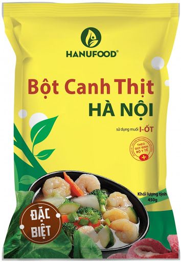 Combo 02 gói gia vị Bột canh THỊT Hà Nội (iot) 450gr - Emmy Tran Shop