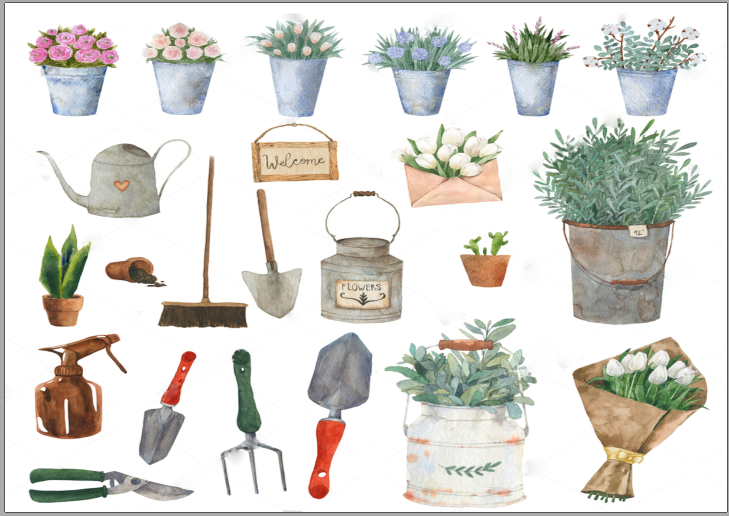 Sticker dán sổ tay, trang trí sổ dán ảnh, scrapbook, nhãn dán sinh nhật, giáng sinh