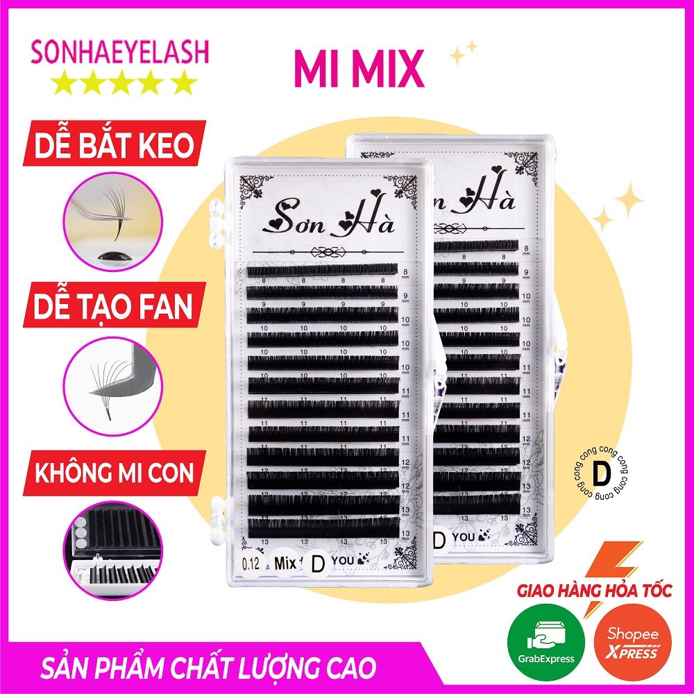 Mi khay mix độ cong C, D, CC