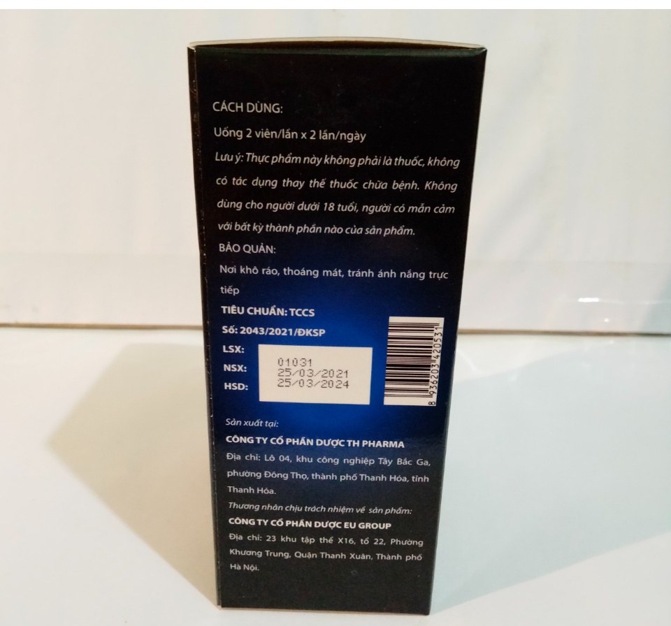 Viên uống Tăng cường sinh lý Nam Rock X Oyster Hỗ Trợ Bổ Thận, Tráng Dương ,Mạnh Gân Cốt ,Tăng cường sinh lực,sinh lý nam giúp làm chậm quá trình mãn dục ở nam Thành Phần Hàu biển ,Nhân Sâm Nhung Hươu,Dâm dương Hoắc 8