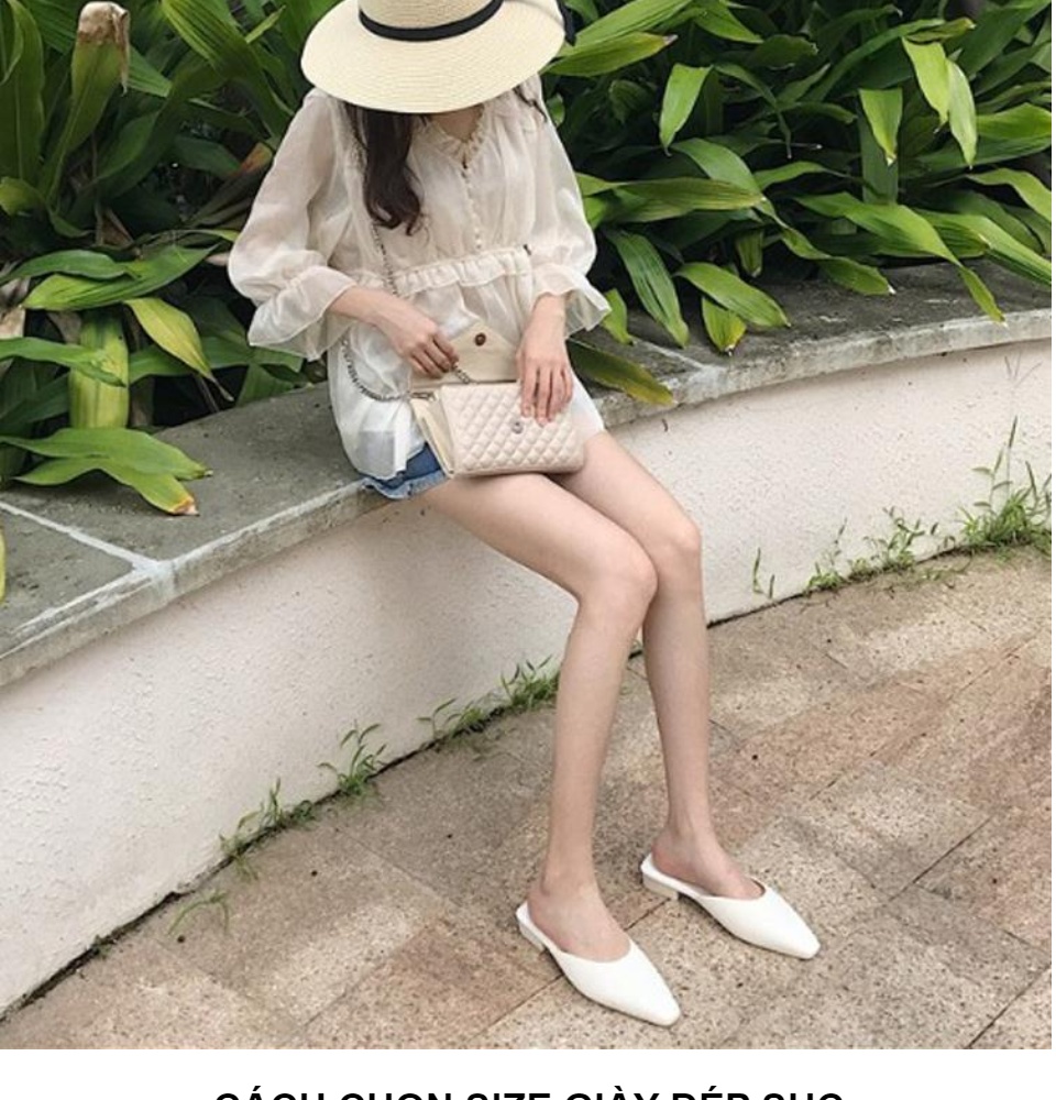 dép sục - dep nu - siêu sang chảnh -mix đồ cực bánh bèo - SẴN 3 MÀU HÀNG LOẠI MOT - DOZIMAX 14