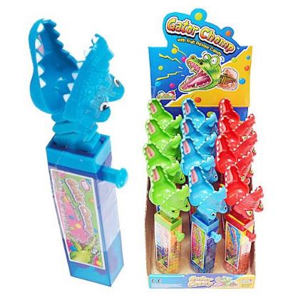 Kẹo Mút Đồ Chơi Cá Sấu Gator Chomp 17gr