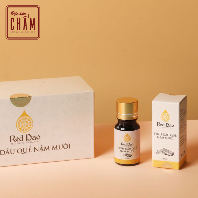 Tinh dầu quế nguyên chất - Cinnamon essential oil. Tinh dầu thiên nhiên cao Red Dao, đặc sản Tây Bắc