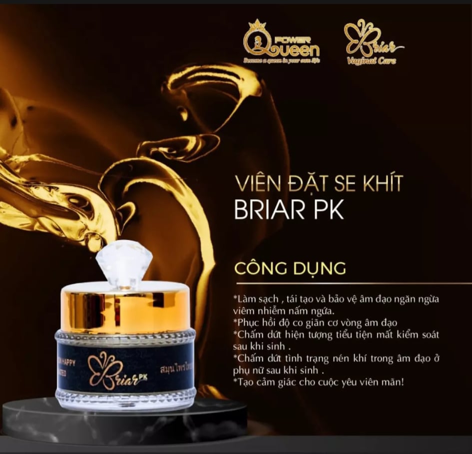 Viên đặt briar se khít âm đạo, se khít vùng kín(che tên sản phẩm) GHBEATY