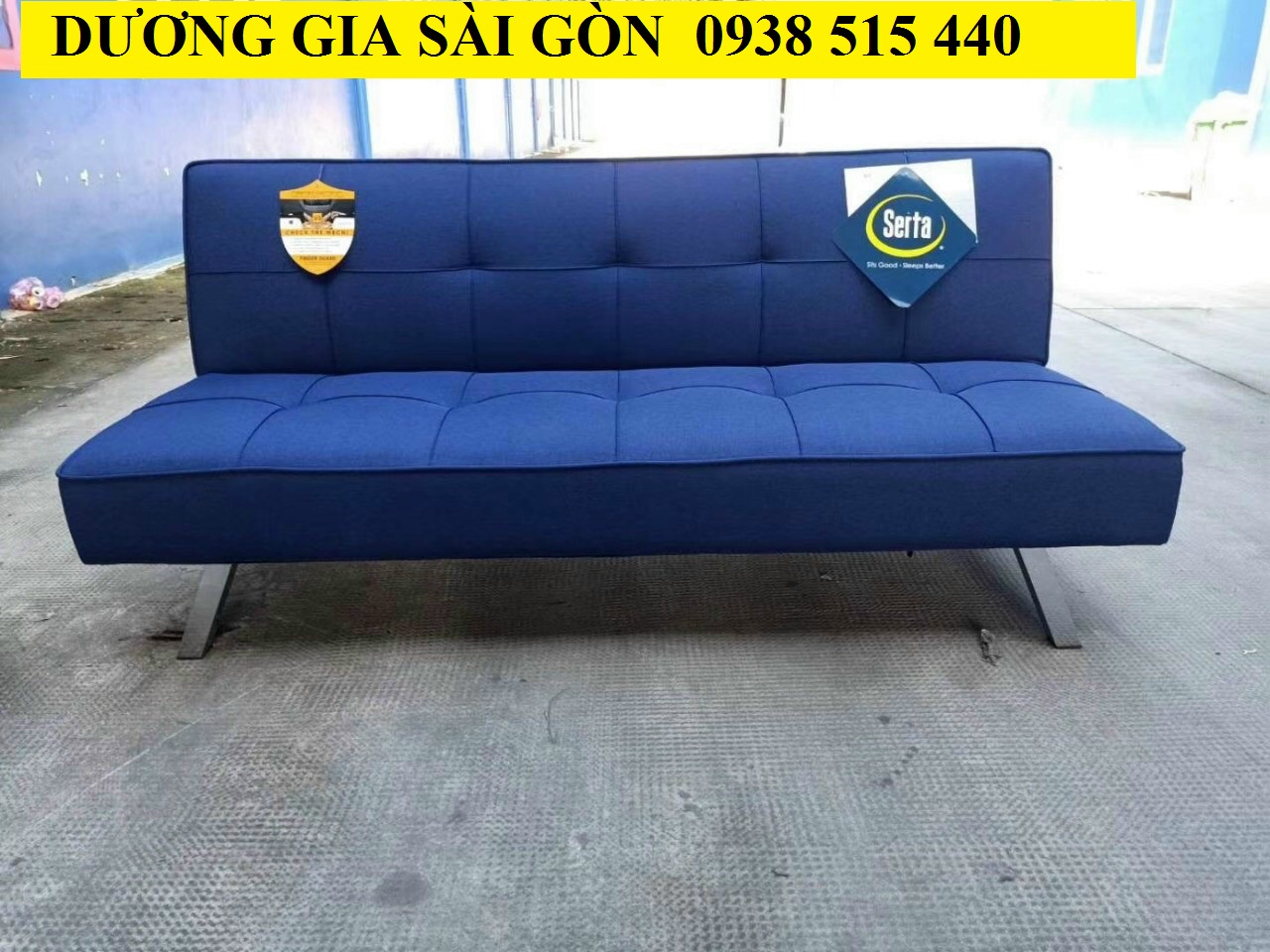 Sofa chân sắt, sofa bed, sofa thông minh giá rẻ HCM