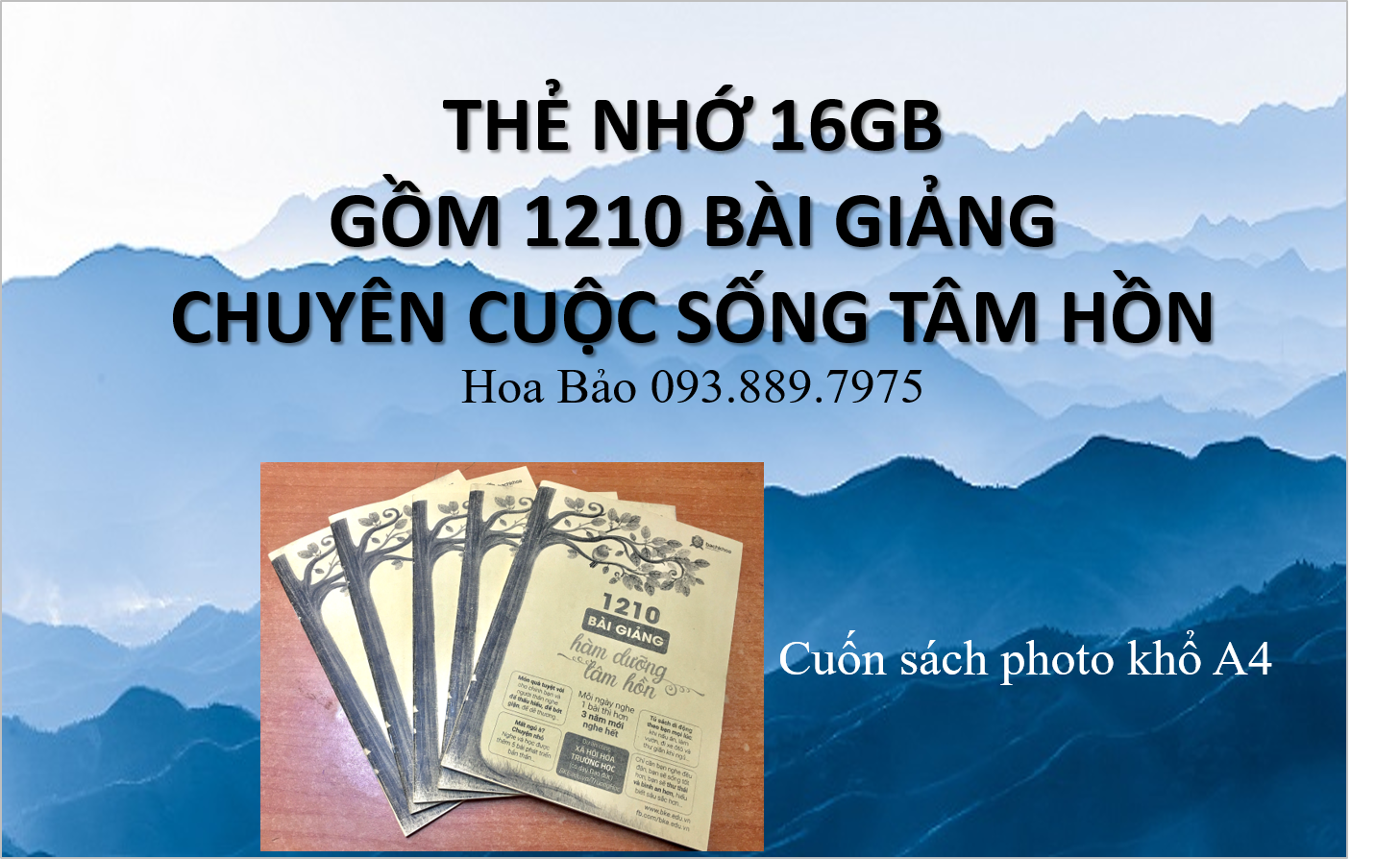 COMBO MÁY NGHE PHÁP ĐA NĂNG x THẺ BÀI GIẢNG 8GB THẦY TỊNH KHÔNG