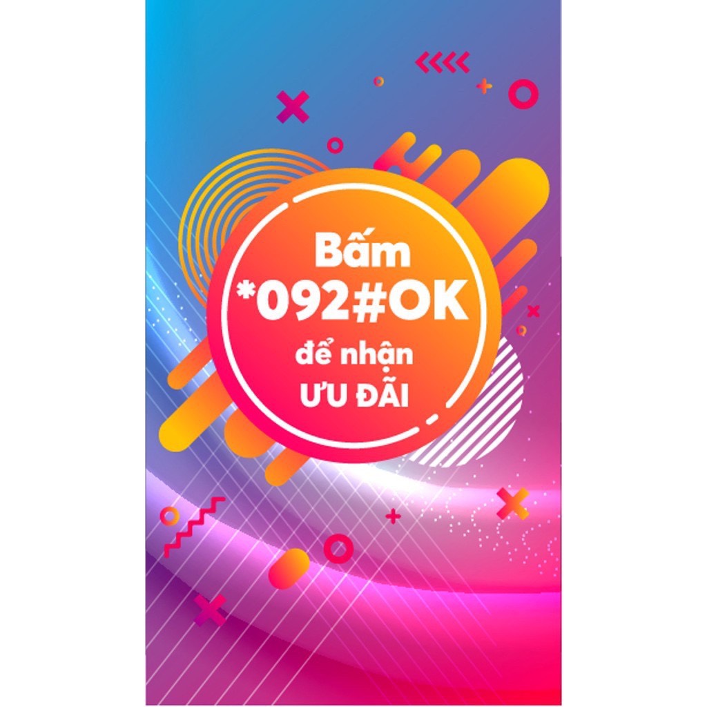 Sim 4G Vietnamobile Siêu Thánh Up có sẵn 60k trong TKC tặng 6GB/Ngày (180GB/Tháng) miễn phí gọi nội mạng - LATOSA