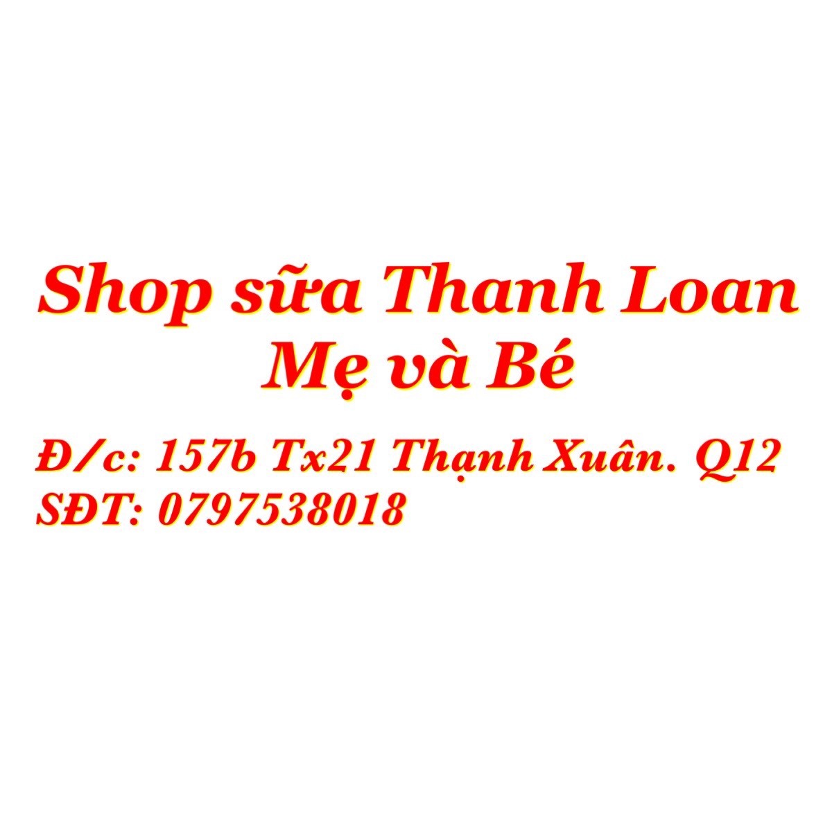 Shop sua Thanh Loan 2