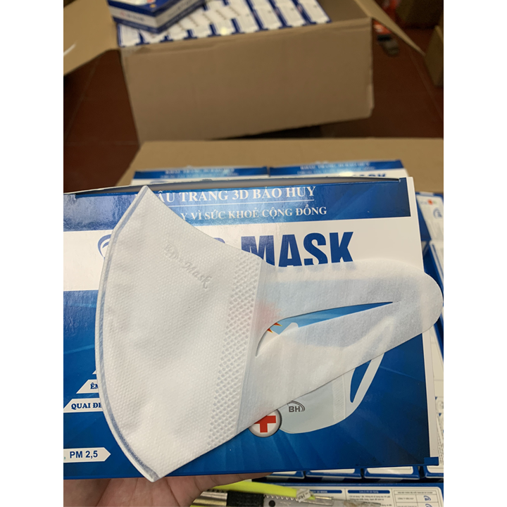 Hộp 50 cái Khẩu Trang 3D Mask Công Nghệ Nhật Bản