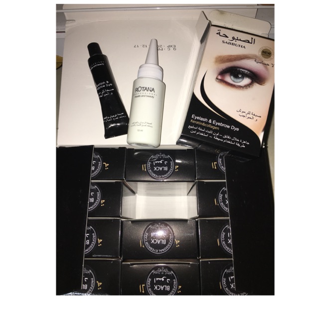 thuốc nhuộm phủ đen mi sabbuha