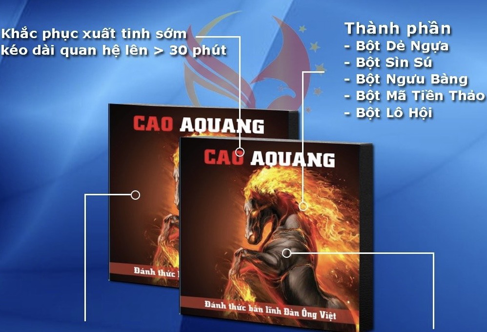 Cao Sìn Sú A Quang Chính Hãng