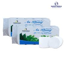 Giấy Vệ Sinh Cuộn Nhỏ An Khang Soft10 (AKS10) 10 cuộn/ cây
