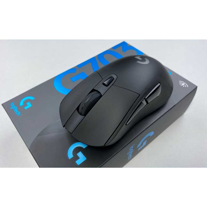Chuột Chơi Game , Chuột Gaming Không Dây Logitech G703 Hero LightSpeed Wireless Gaming RGB LED Cao Cấp, Giá Rẻ. Duy Shop