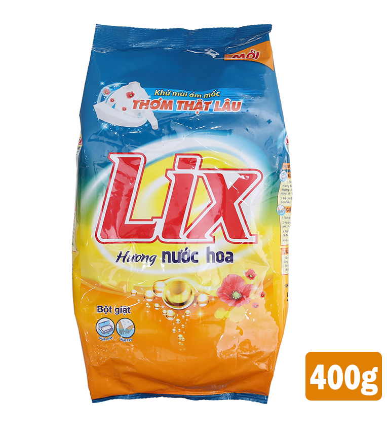 Bột giặt Lix Đậm Đặc 400g