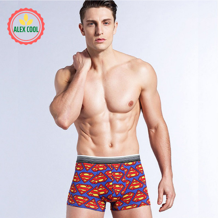 Quần sịp nam đùi hoạt hình doremon thun lạnh 4 chiều - nhiều màu - dạng đùi - họa tiết hoạt hình - vải mền mịn - quần boxer nam - thấm hút mồ hôi - cute cao cấp - Alex Cool - C