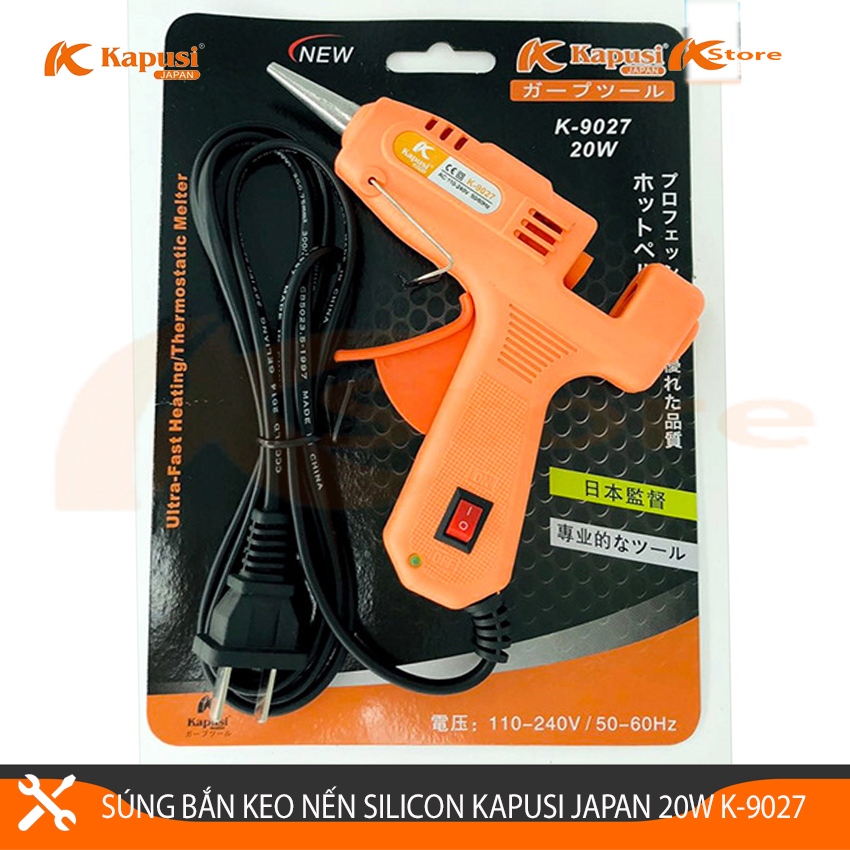 SÚNG BẮN KEO NẾN SILICON KAPUSI JAPAN - MÁY BẮN KEO NẾN NHẬT BẢN
