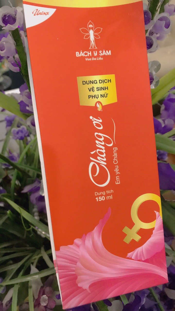 DUNG DỊCH VỆ SINH PHỤ NỮ CHÀNG ƠI BẠCH LINH BÁCH Y SÂM NHẤT MỘC HƯƠNG  bl33[150 mL ]Dạng Bọt